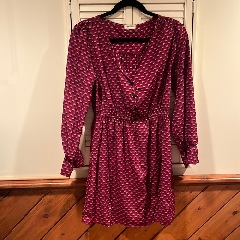 Red Silky Dress